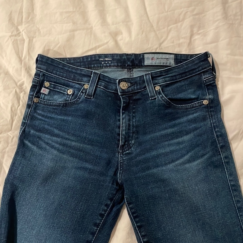 AG the Prima Mid Rose Cigarette Jeans